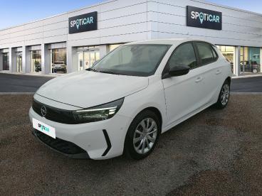 SPOTICAR Opel Corsa 1.2 Turbo 100ch Edition Occasion - Citadine Essence Blanc - Barberey-saint-sulpice - 1203837979_1