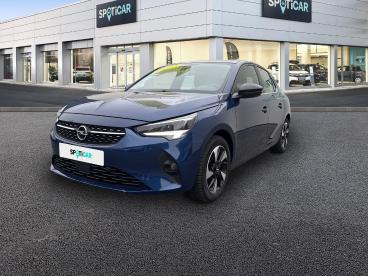 SPOTICAR Opel Corsa -e 136ch Elegance Occasion - Citadine Electrique Bleu Nautique - Brest - 1203900457_1
