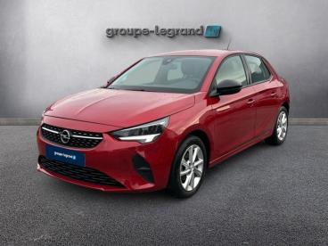 SPOTICAR Opel Corsa 1.2 75ch Elegance Business Occasion - Citadine Essence Rouge Piment Métallisé - Le Havre - 1203939641_1