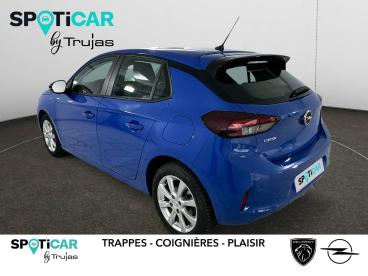 SPOTICAR Opel Corsa 1.2 Turbo 100 Ch Bva8 Elegance Occasion - Citadine Essence Bleu - Plaisir - 1203951113_3