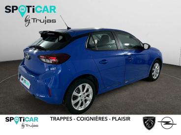 SPOTICAR Opel Corsa 1.2 Turbo 100 Ch Bva8 Elegance Occasion - Citadine Essence Bleu - Plaisir - 1203951113_5