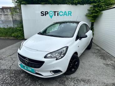 SPOTICAR Opel Corsa 1.4 Turbo 100ch Color Edition Start/stop 3p Occasion - Citadine Essence Blanc Glacier - Gonesse - 1204029407_1