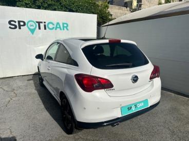 SPOTICAR Opel Corsa 1.4 Turbo 100ch Color Edition Start/stop 3p Occasion - Citadine Essence Blanc Glacier - Gonesse - 1204029407_2