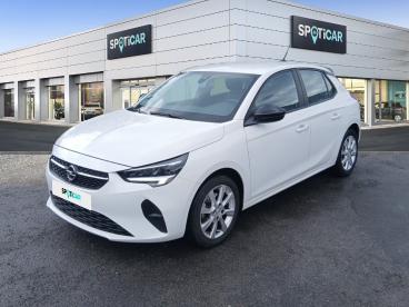 SPOTICAR Opel Corsa 1.2 Turbo 100 Ch Bva8 Elegance Business Occasion - Citadine Essence Blanc - Ales - 1204041820_1
