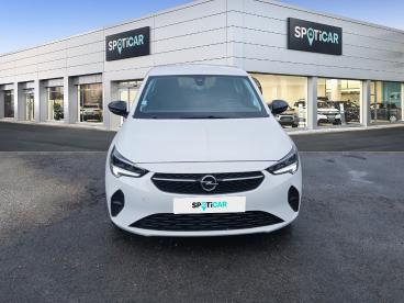 SPOTICAR Opel Corsa 1.2 Turbo 100 Ch Bva8 Elegance Business Occasion - Citadine Essence Blanc - Ales - 1204041820_2