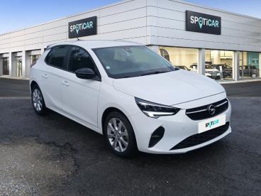 SPOTICAR Opel Corsa 1.2 Turbo 100 Ch Bva8 Elegance Business Occasion - Citadine Essence Blanc - Ales - 1204041820_3
