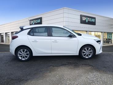 SPOTICAR Opel Corsa 1.2 Turbo 100 Ch Bva8 Elegance Business Occasion - Citadine Essence Blanc - Ales - 1204041820_4