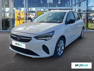 SPOTICAR Opel Corsa 1.2 Turbo 100ch Edition Occasion - Citadine Essence Blanc Arktis - Epernay - 1204129659_1