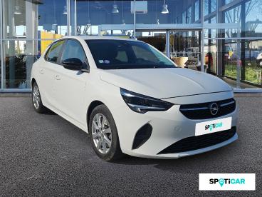 SPOTICAR Opel Corsa 1.2 Turbo 100ch Edition Occasion - Citadine Essence Blanc Arktis - Epernay - 1204129659_3
