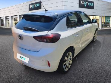 SPOTICAR Opel Corsa Corsa-e 136 Ch & Batterie 50 Kw/h Edition Business Occasion - Citadine Electrique Blanc Jade Colori Brillant - Beziers - 1204006041_2