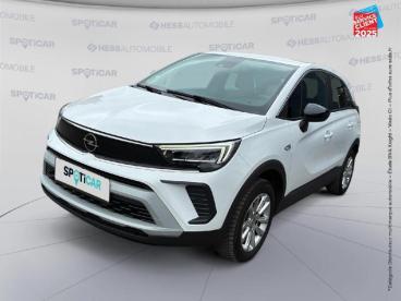 SPOTICAR Opel Crossland 1.2 Turbo 110ch Elegance Camera Occasion - Suv-4x4 Essence Blanc Arktis - Prix les mezieres - 1203727154_1