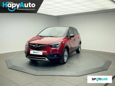 SPOTICAR Opel Crossland 1.2 Turbo 110ch Elegance Occasion - Suv-4x4 Essence Rouge Piment Métallisé - Lescar - 1203799504_1