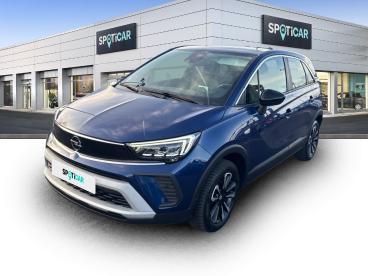 SPOTICAR Opel Crossland 1.2 Turbo 130ch Elegance Business Bva Occasion - Suv-4x4 Essence Bleu Nautique Métallisé/toit Noir - Saint Lo - 1204098464_1