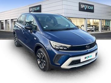 SPOTICAR Opel Crossland 1.2 Turbo 130ch Elegance Business Bva Occasion - Suv-4x4 Essence Bleu Nautique Métallisé/toit Noir - Saint Lo - 1204098464_3