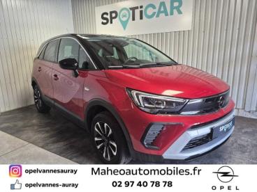 SPOTICAR Opel Crossland 1.2 Turbo 110ch Elegance Occasion - Suv-4x4 Essence Rouge Piment Metallisee - Vannes - 1204103833_1