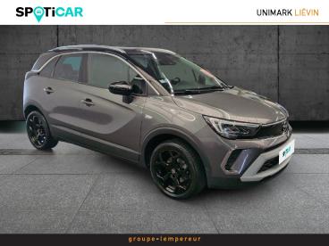 SPOTICAR Opel Crossland 1.2 Turbo 110ch Elegance Occasion - Suv-4x4 Essence Gris Vulkan Métallisé - Lievin - 1204156064_1