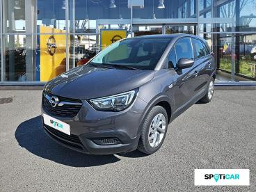 SPOTICAR Opel Crossland X 1.2 83ch Edition Euro 6d-t Occasion - Suv-4x4 Essence Gris Quartz/toit Noir Diamant - Epernay - 1203518342_1