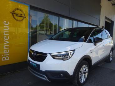 SPOTICAR Opel Crossland X 1.2 Turbo 110ch Opel 2020 Euro 6d-t Occasion - Suv-4x4 Essence Blanc Glacier/toit Noir Diamant - Pithiviers - 1203613902_1