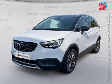 SPOTICAR Opel Crossland X 1.2 Turbo 130ch Ultimate Occasion - Suv-4x4 Essence Blanc Glacier/toit Noir Profond - Laxou - 1203642290_1
