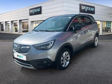SPOTICAR Opel Crossland X 1.2 Turbo 110ch Opel 2020 6cv Occasion - Suv-4x4 Essence Gris Quartz/toit Noir Diamant - Aubagne - 1203792773_1
