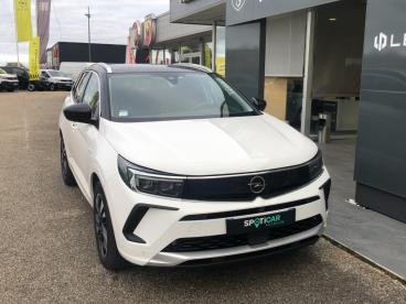 SPOTICAR Opel Grandland Hybride 225 Ch Ultimate Occasion - Suv-4x4 Hybride Rechargeable Blanc - Peronnas - 1203749150_1