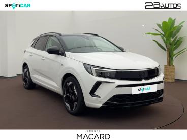 SPOTICAR Opel Grandland 1.6 Turbo 300ch Hybride Gse 4x4 Occasion - Suv-4x4 Hybride Rechargeable Blanc Arktis Brillant/toit Noir Karbon - Auch - 1204101661_3