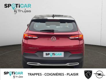 SPOTICAR Opel Grandland X Hybrid 225 Ch Bva8 Elegance Business Occasion - Suv-4x4 Hybride Rechargeable Rouge - Plaisir - 1203385011_4