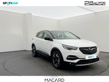 SPOTICAR Opel Grandland X 1.5 D 130ch Elegance Business Bva8 Occasion - Suv-4x4 Diesel Blanc Jade - Auch - 1203567423_3