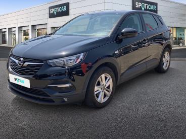SPOTICAR Opel Grandland X 1.2 Turbo 130ch Ecotec Edition Occasion - Suv-4x4 Essence Noir Diamant - Orange - 1203584433_1