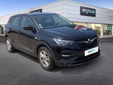 SPOTICAR Opel Grandland X 1.2 Turbo 130ch Ecotec Edition Occasion - Suv-4x4 Essence Noir Diamant - Orange - 1203584433_3