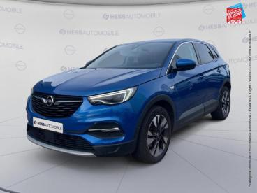 SPOTICAR Opel Grandland X 1.2 Turbo 130ch Elite Bva8 7cv Occasion - Suv-4x4 Essence Bleu Topaze - Laxou - 1203672546_1