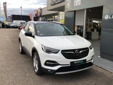 SPOTICAR Opel Grandland X 1.2 Turbo 130 Ch Auto Ultimate Occasion - Suv-4x4 Essence Blanc - Peronnas - 1203739982_1