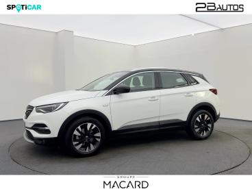 SPOTICAR Opel Grandland X 1.5 D 130ch Elegance Business Bva8 Occasion - Suv-4x4 Diesel Blanc Jade - Auch - 1204101660_1