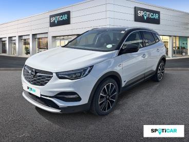 SPOTICAR Opel Grandland X Hybrid 225 Ch Bva8 Elite Occasion - Suv-4x4 Hybride Rechargeable Blanc - Vernouillet - 1204126589_1