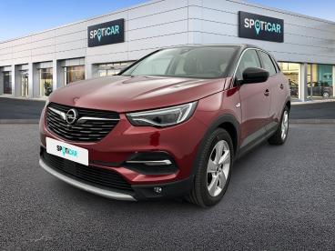 SPOTICAR Opel Grandland X Hybrid 225 Ch Bva8 Elegance Business Occasion - Suv-4x4 Hybride Rechargeable Rouge - Nanterre - 1204179924_1