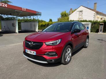SPOTICAR Opel Grandland X Hybrid 225ch Elegance Business Occasion - Suv-4x4 Essence Toit+rétros Ext Noir/rouge Rubis - Bergerac - 1204192396_1