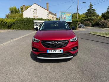 SPOTICAR Opel Grandland X Hybrid 225ch Elegance Business Occasion - Suv-4x4 Essence Toit+rétros Ext Noir/rouge Rubis - Bergerac - 1204192396_2