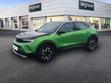 SPOTICAR Opel Mokka 1.2 Turbo 100ch Elegance Occasion - Suv-4x4 Essence Vert Signal/toit Noir Perla Nera Métal - Yffiniac - 1203676798_1
