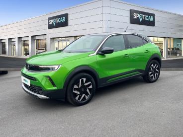 SPOTICAR Opel Mokka -e 136ch Elegance Occasion - Suv-4x4 Electrique Vert Signal/toit Noir Perla Nera Métal - Roncq - 1203962003_1