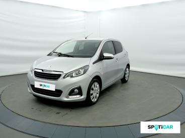 SPOTICAR Peugeot 108 Vti 72 Style S&s 4cv 5p Occasion - Citadine Essence Gris Gallium (m) - Seynod - 1203626611_1
