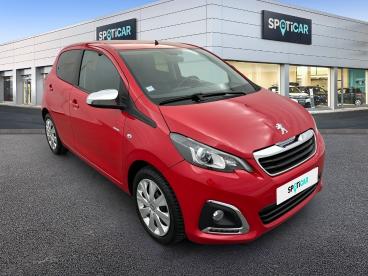 SPOTICAR Peugeot 108 Vti 72 Style S&s 4cv 5p Occasion - Citadine Essence Rouge Scarlet (o) - Grenoble - 1203748233_3