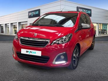 SPOTICAR Peugeot 108 1.2 Puretech Allure 5p Occasion - Citadine Essence Rouge Scarlet - Dizy - 1203752589_1