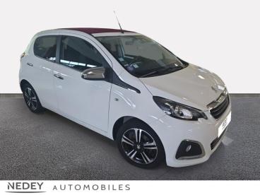SPOTICAR Peugeot 108 1.2 Puretech Allure Top 5p Occasion - Citadine Essence Blanc Lipizan - Voujeaucourt - 1203752611_3