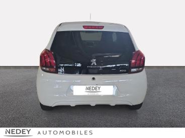 SPOTICAR Peugeot 108 1.2 Puretech Allure Top 5p Occasion - Citadine Essence Blanc Lipizan - Voujeaucourt - 1203752611_5