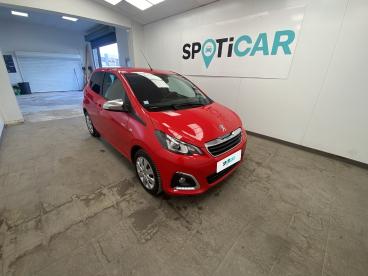SPOTICAR Peugeot 108 Vti 72ch S&s Bvm5 Style Occasion - Citadine Essence Rouge - Le Bouscat - 1203759573_3