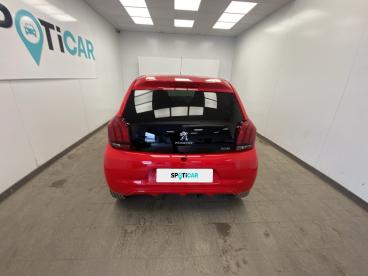 SPOTICAR Peugeot 108 Vti 72ch S&s Bvm5 Style Occasion - Citadine Essence Rouge - Le Bouscat - 1203759573_5