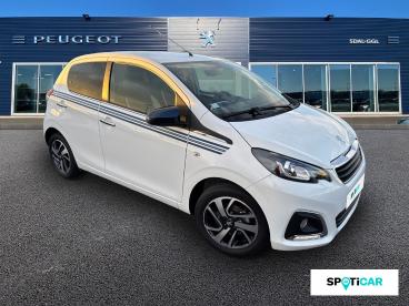 SPOTICAR Peugeot 108 1.2 Puretech Collection 5p Occasion - Citadine Essence Blanc Lipizan - Limoges - 1203760578_3