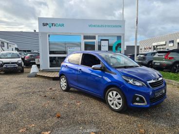 SPOTICAR Peugeot 108 Vti 72ch S&s Bvm5 Style Occasion - Citadine Essence Bleu - Boe - 1203763196_2