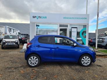 SPOTICAR Peugeot 108 Vti 72ch S&s Bvm5 Style Occasion - Citadine Essence Bleu - Boe - 1203763196_3