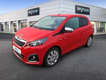 SPOTICAR Peugeot 108 Vti 72ch S&s Bvm5 Style Occasion - Citadine Essence Rouge - Vire - 1203765702_1